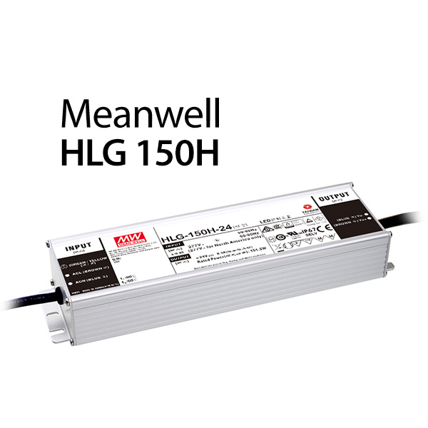 Meanwell HLG-150H-24B Netzteil 150W / 24V / 6,3A dimmbar Meanwell Farben-Frikell WTB