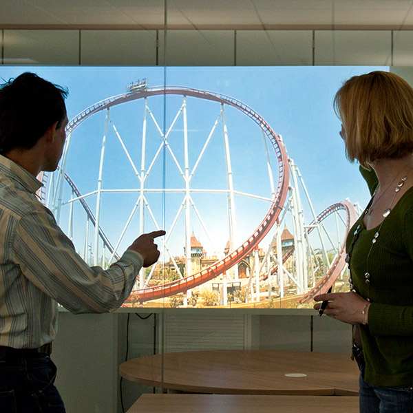 ASLAN | RP35 | 1350 mm weiß Rückprojektionsfolie