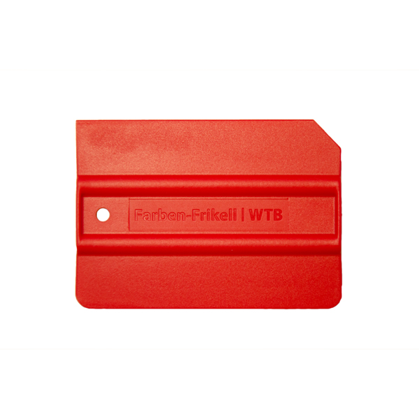 Standard Folienrakel in rot Standard Folienrakel in rot