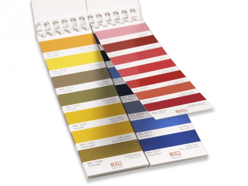 Farbfächer RAL K1 (Spiralblock) RAL Farben-Frikell WTB