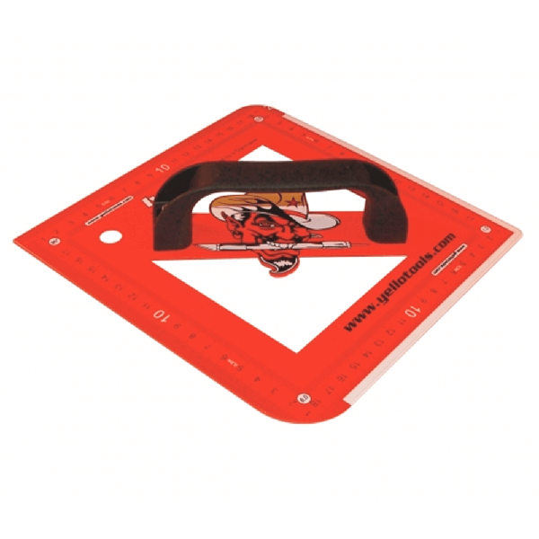 IvoCut Eckschablone (Schneidelineal) Yellotools Farben-Frikell WTB IvoCut Eckschablone (Schneidelineal) Yellotools Farben-Frikell WTB