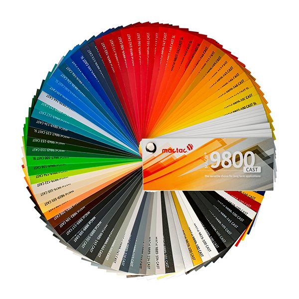 MACal 9800 Cast - Farbfächer MACtac Deutschland Farben-Frikell WTB MACal 9800 Cast - Farbfächer MACtac Deutschland Farben-Frikell WTB