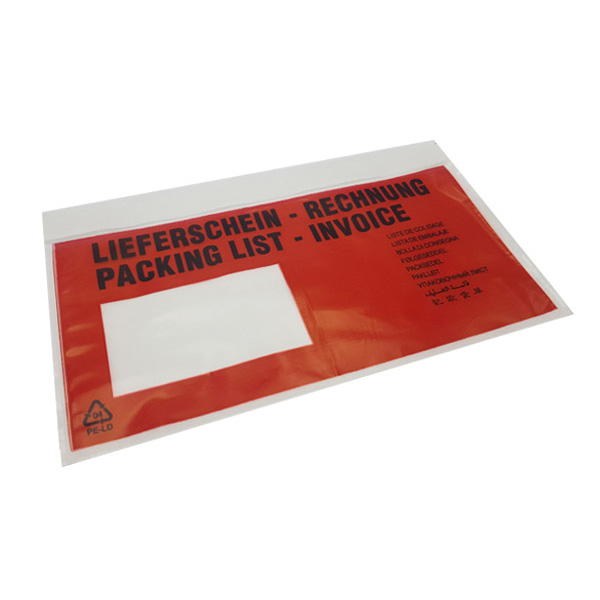 PE-Begleitpapiertasche