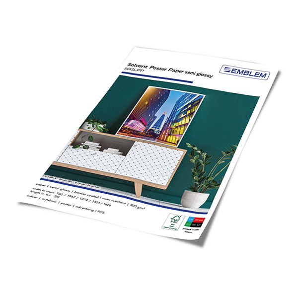 EMBLEM Solvent Poster Paper SOGLPP Farben-Frikell WTB