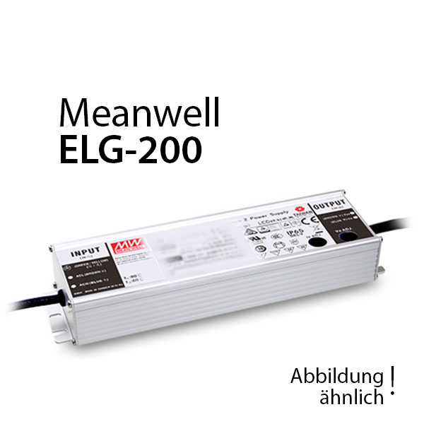 Meanwell ELG-200-12DA-3Y Netzteil 192W 12V 16A / IP67 Meanwell Farben-Frikell WTB Meanwell ELG-200-12DA-3Y Netzteil 192W 12V 16A / IP67 Meanwell Farben-Frikell WTB