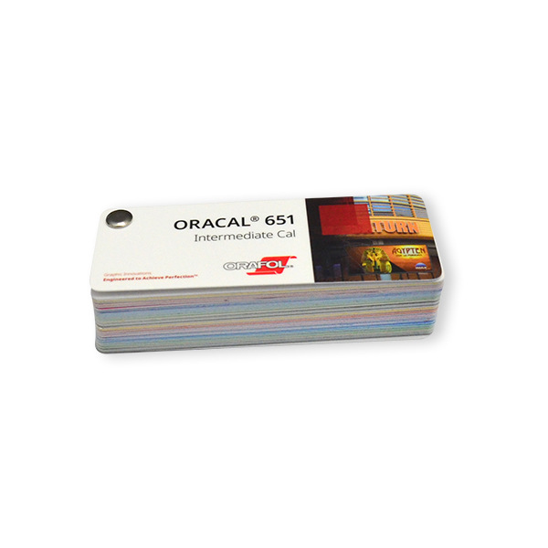 Farbfächer ORACAL® 651 Intermediate Cal Orafol Farben-Frikell WTB Farbfächer ORACAL® 651 Intermediate Cal Orafol Farben-Frikell WTB